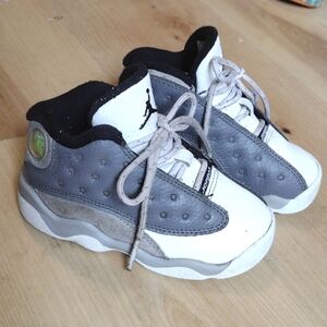 Jordan Kids Sneakers - Gray and White